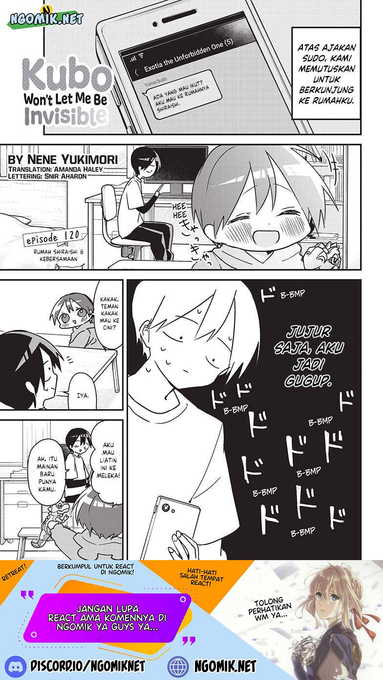Kubo-san wa Boku (Mobu) wo Yurusanai chapter 120